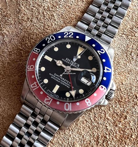 rolex gmt 1675 pepsi|vintage rolex 1675 for sale.